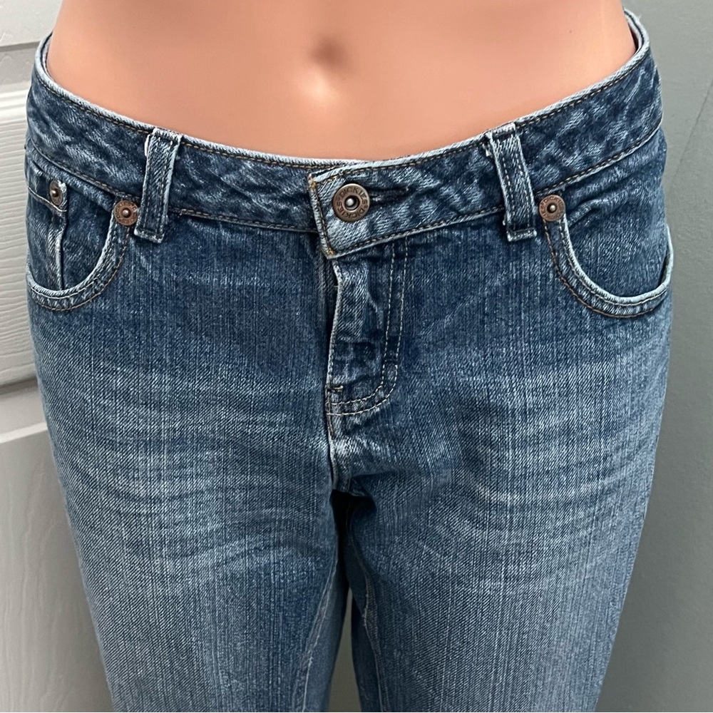 Dickies Relaxed Fit Bootcut Medium Wash Jeans Size 8 Regular - Picture 5 of 16